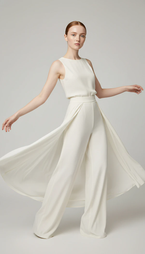 Elegant White Jumpsuit