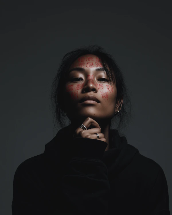 Dramatic Asian Portrait