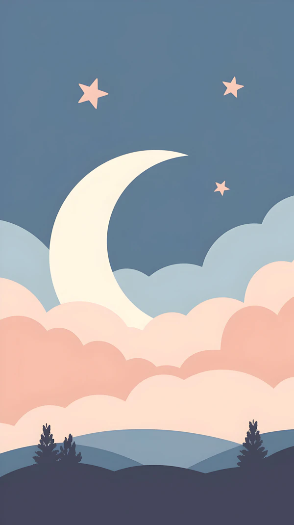 Dreamy Nighttime Scene
