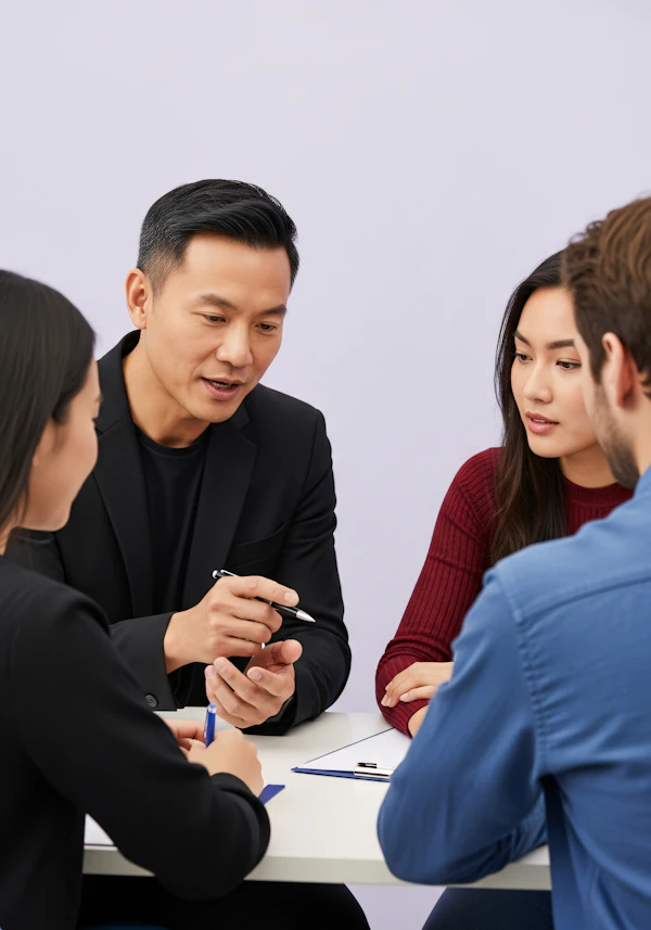 Team Discussion Scene
