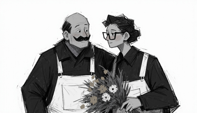 Flower Arrangement Duo