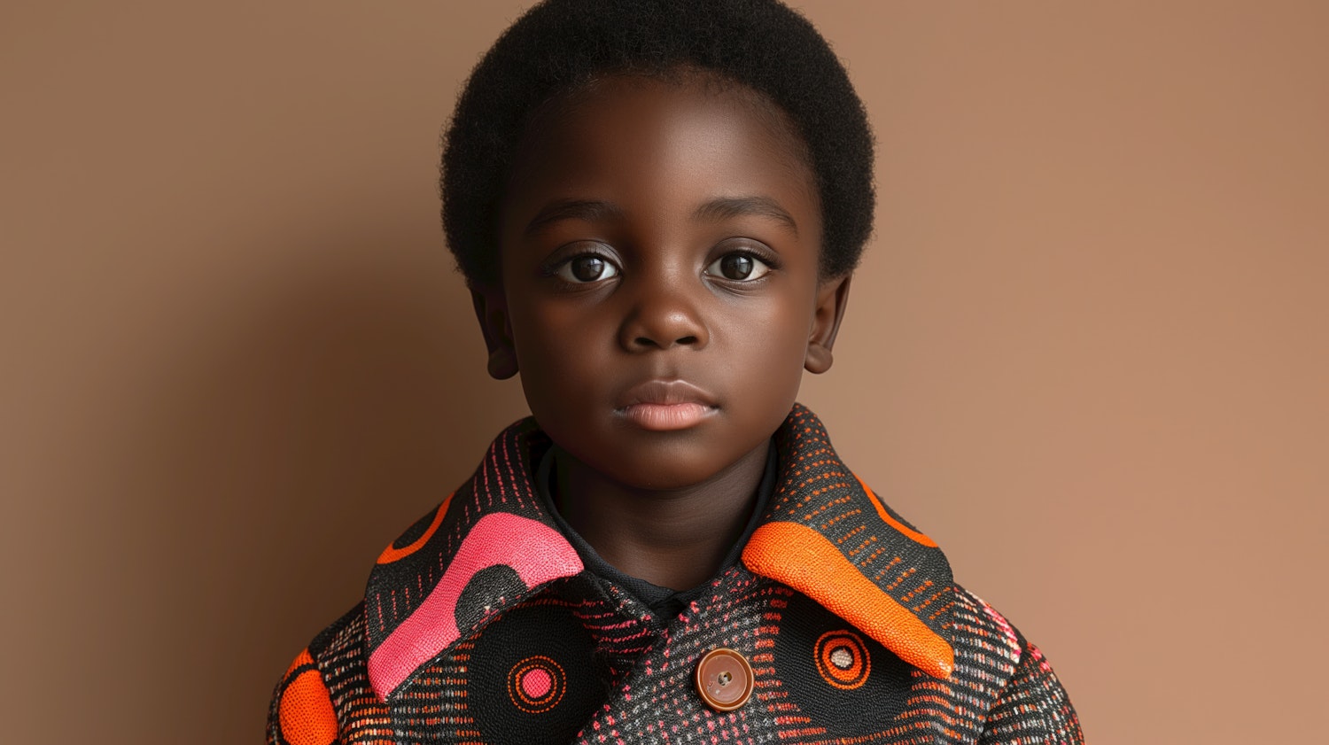 Child with Colorful Jacket