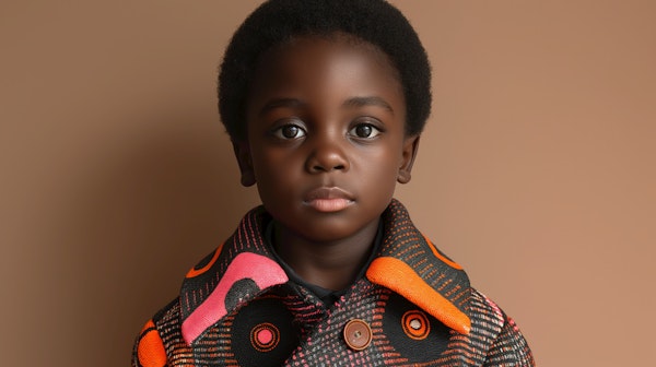 Child with Colorful Jacket