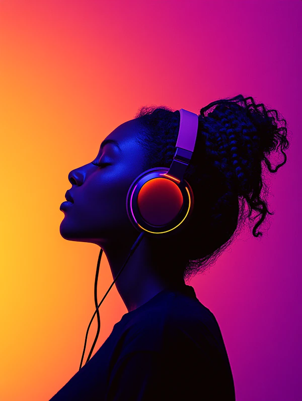 Immersed in Neon Music