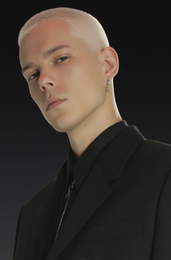 Platinum Blonde Portrait