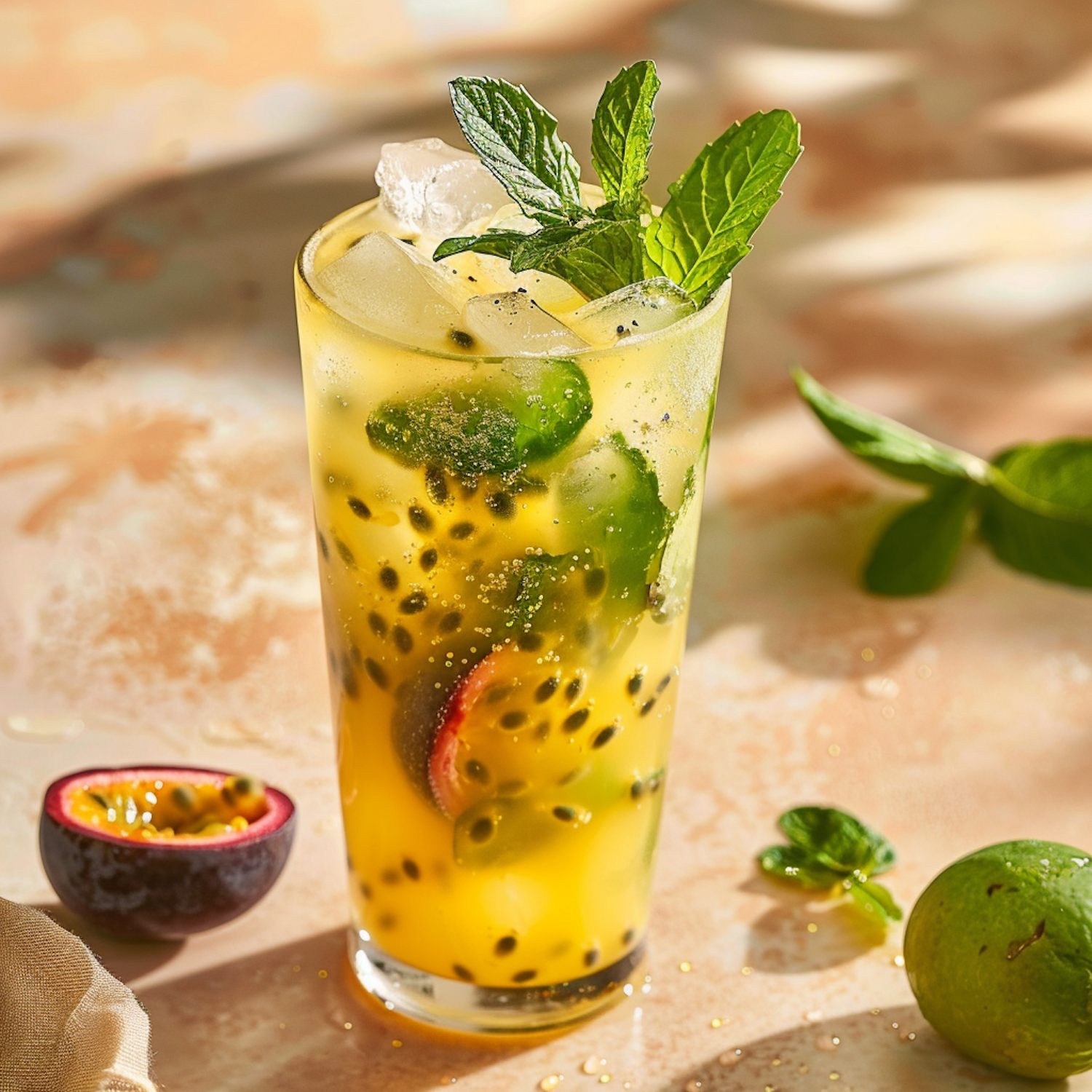 Tropical Passion Fruit Cocktail