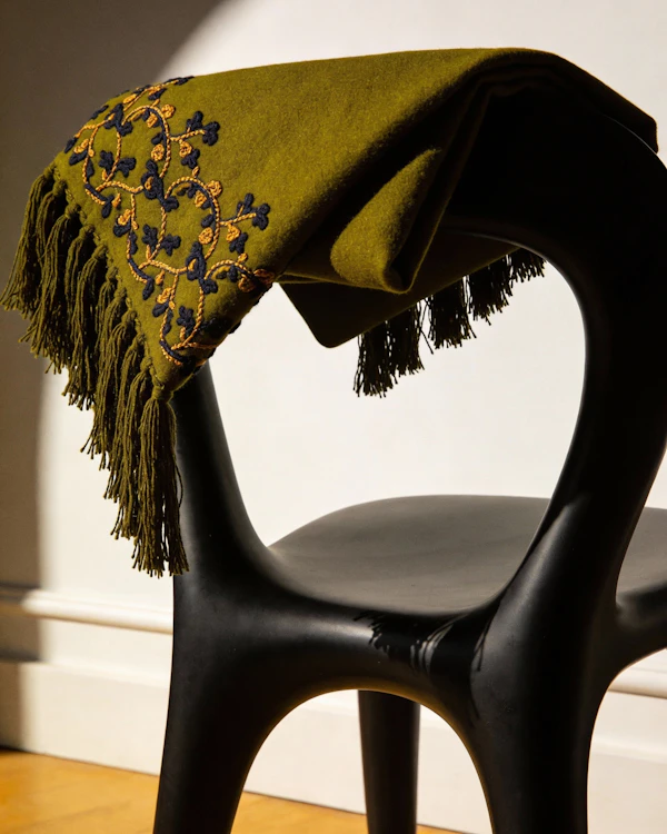 Modern Chair with Fabric