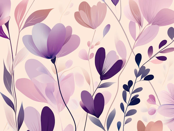 Abstract Floral Art
