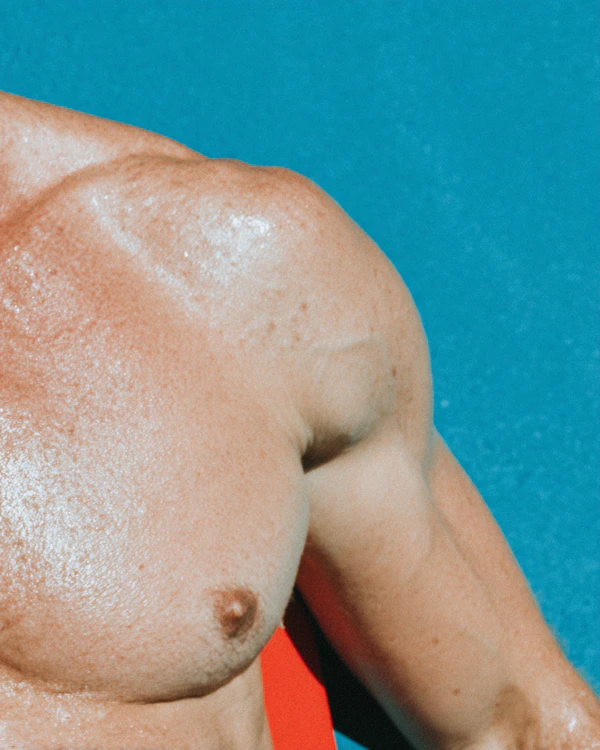 Close-Up of Tanned Skin