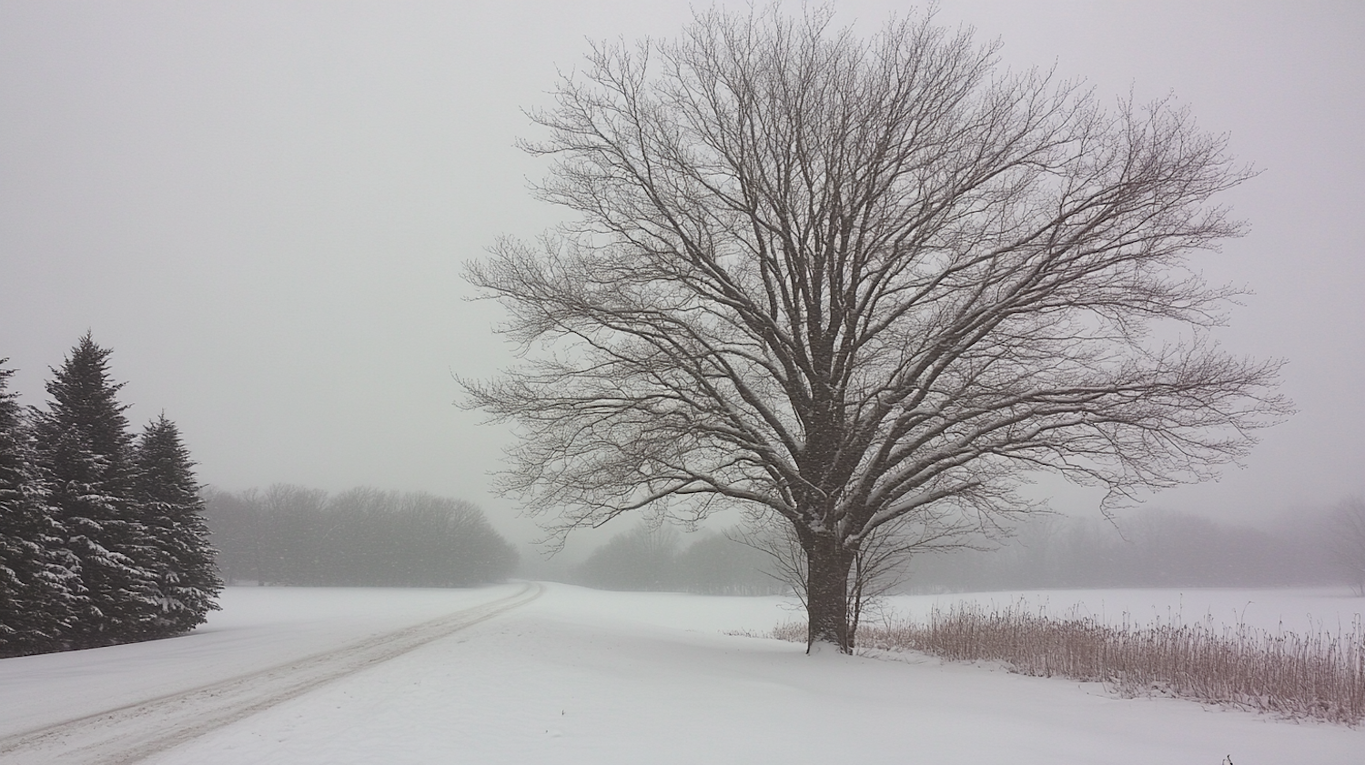 Serene Winter Landscape