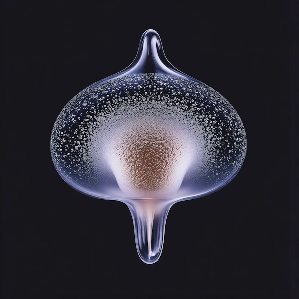 Glowing Organic Form