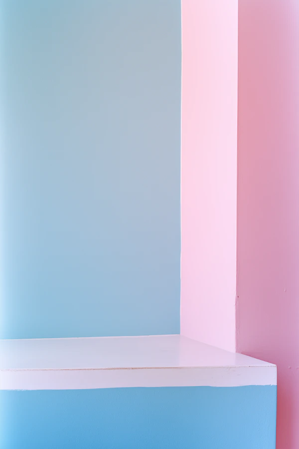 Minimalist Pastel Room