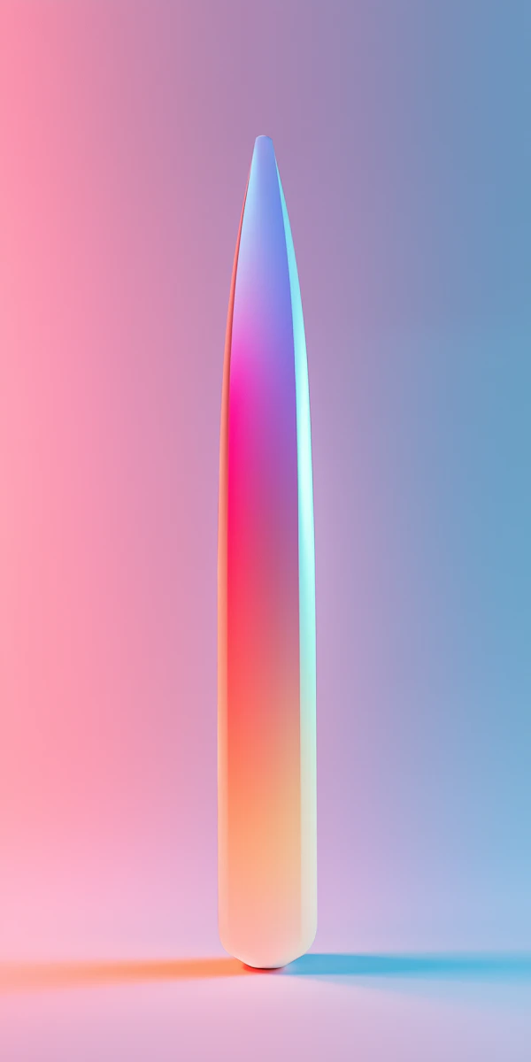 Futuristic Gradient Object