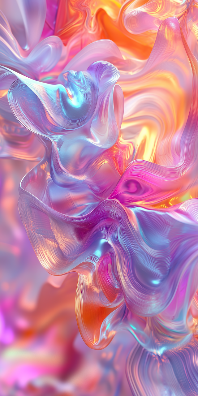 Abstract Fluid Artwork