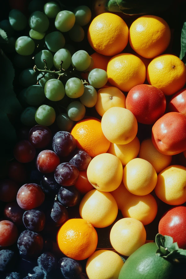 Vibrant Assortment of Fresh Fruits