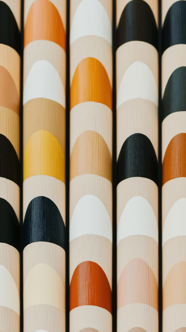 Geometric Wooden Design