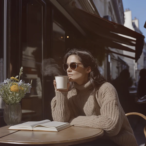 Outdoor Café Serenity