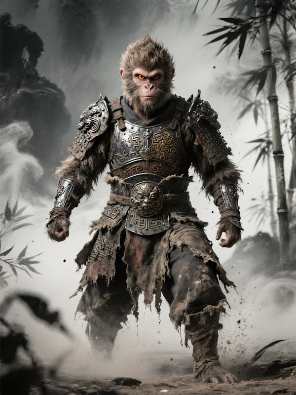 Mythical Monkey Warrior