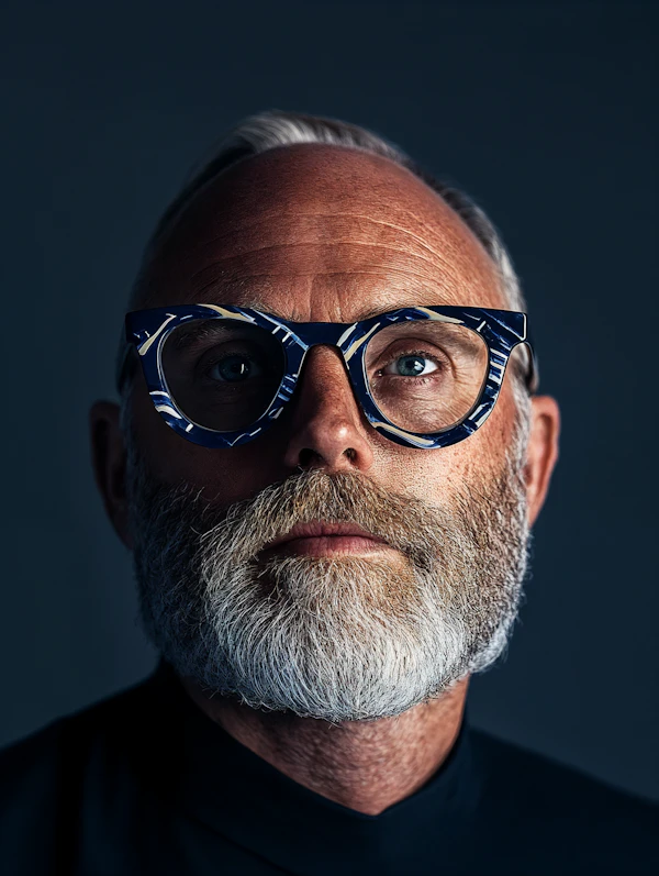 Portrait of Bearded Man