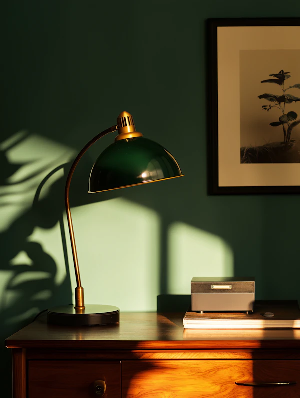 Cozy Desk Scene