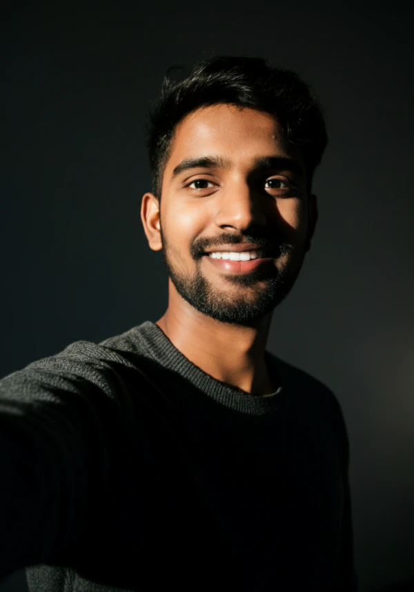 Portrait of Smiling Man