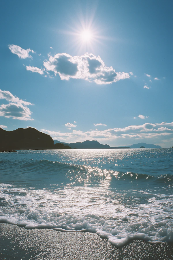 Serene Coastal Scene