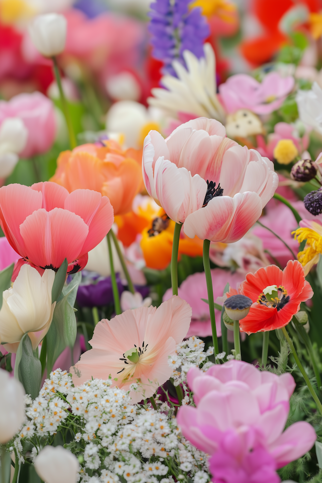 Vibrant Flower Display