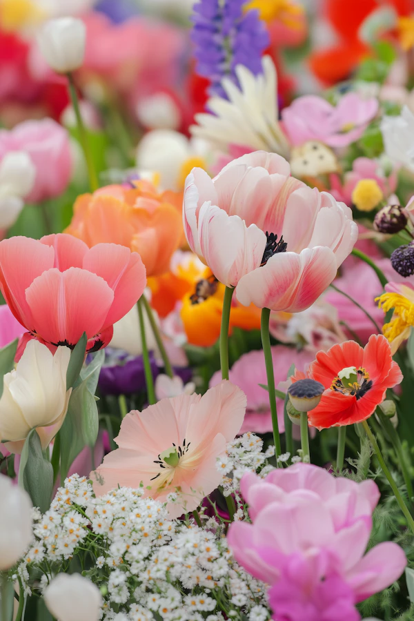 Vibrant Flower Display