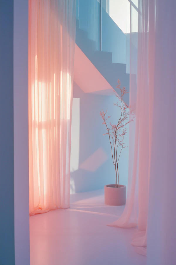 Dreamy Pastel Interior
