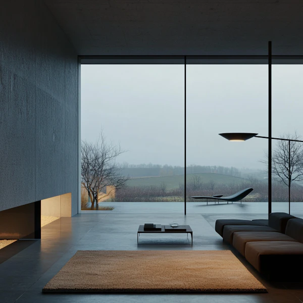 Modern Minimalist Living Room