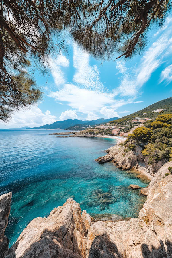 Coastal Cliff Serenity