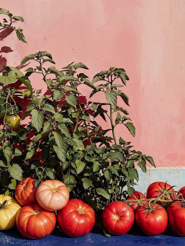 Vibrant Tomato Arrangement