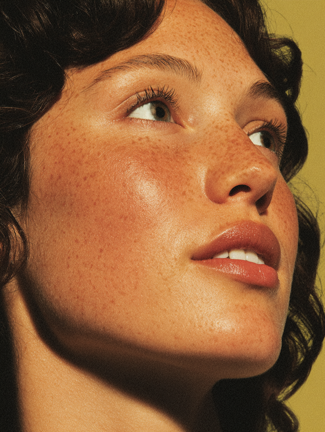 Freckled Portrait