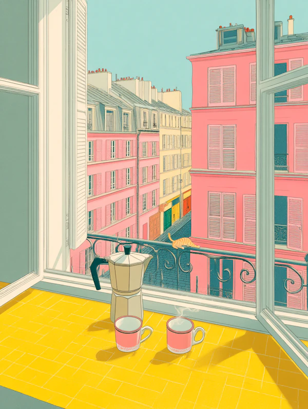 Cozy Parisian Morning