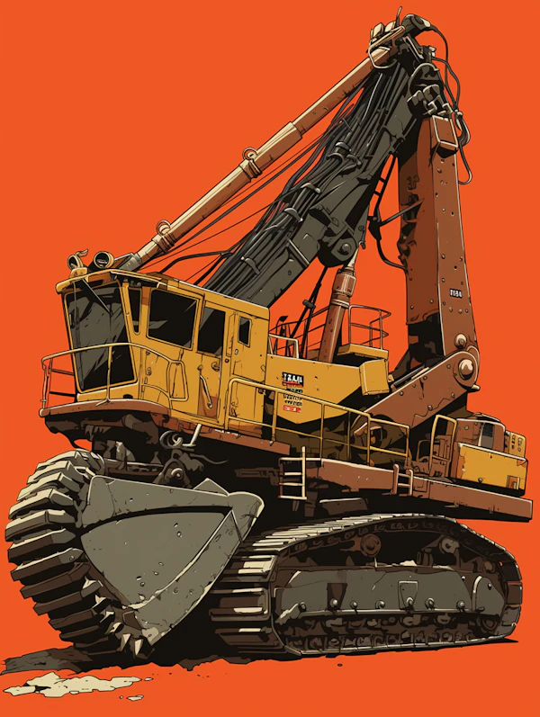 Heavy-Duty Excavator