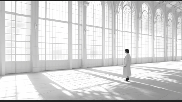 Solitude in a Vast Hall