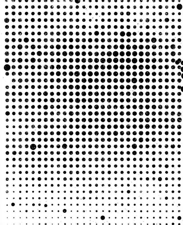 Halftone Gradient Pattern