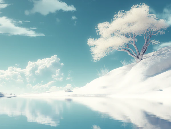 Serene Winter Landscape