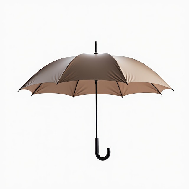 Modern Taupe Umbrella