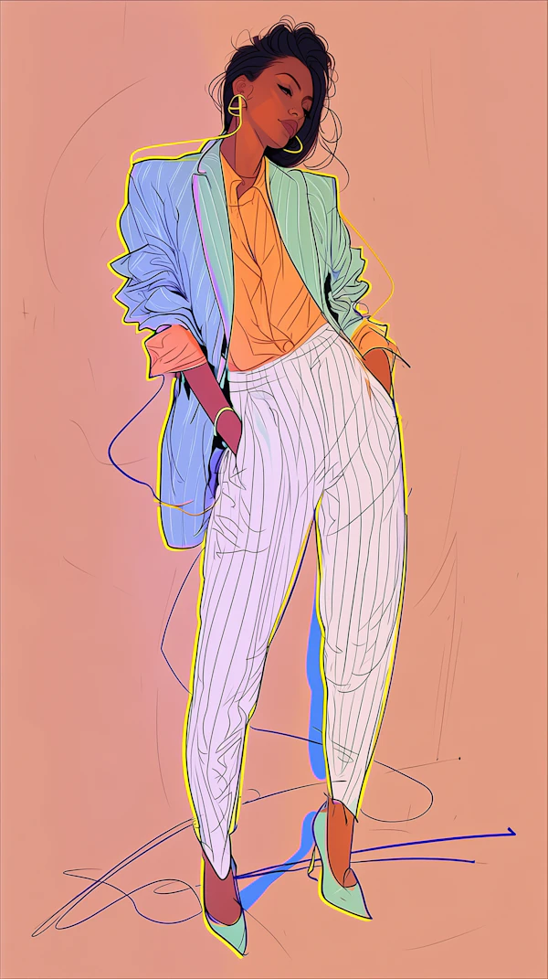 Stylized Confident Pose