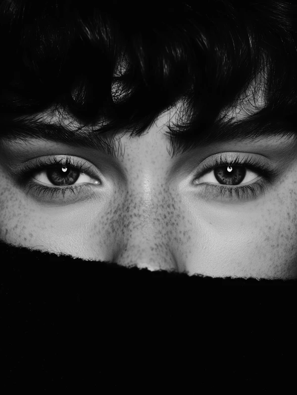 Intense Gaze Portrait