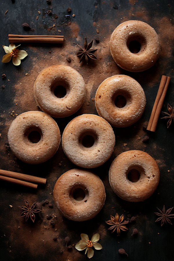 Autumnal Indulgence Doughnuts