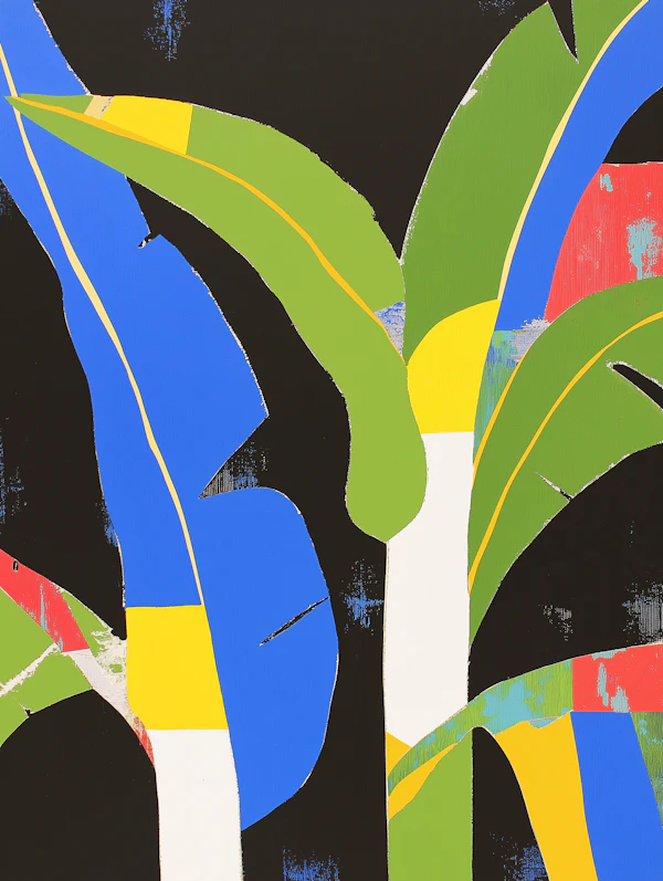 Tropical Abstract Art