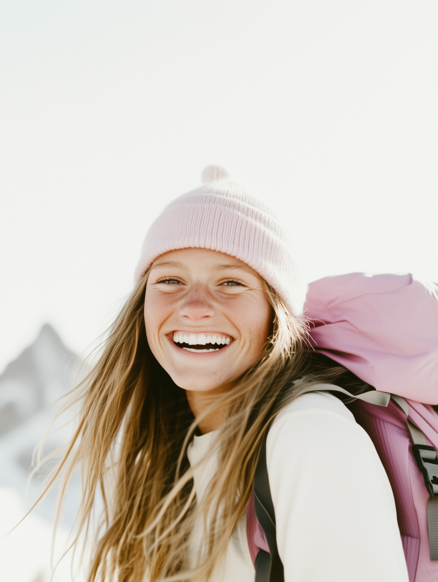 Joyful Woman on Adventure