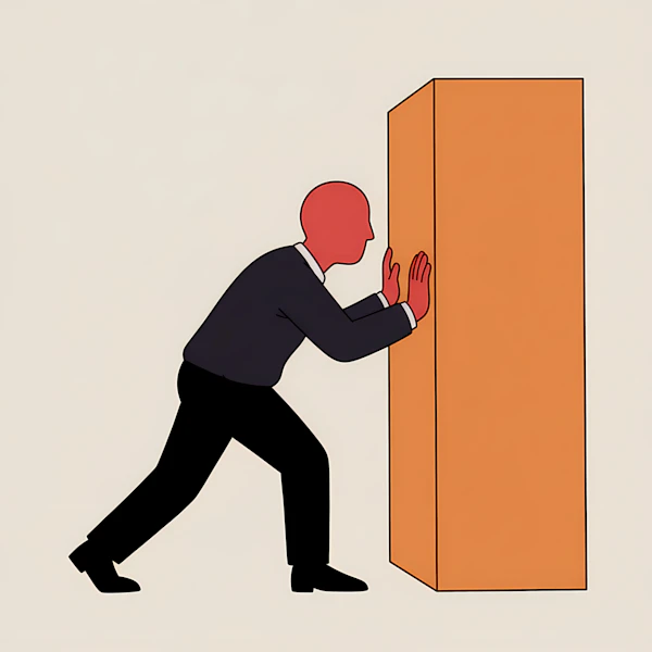 Effortful Push Illustration