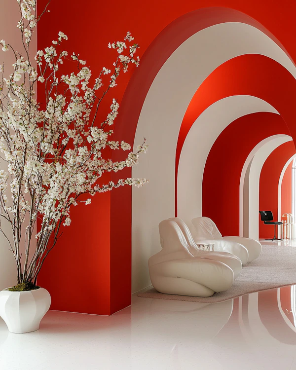 Modern Arched Interior