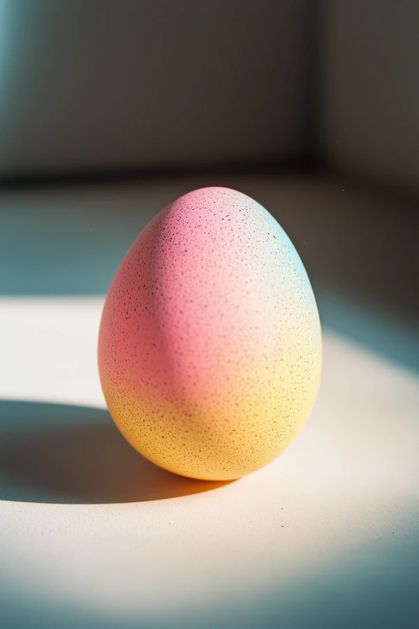 Pastel Speckled Egg