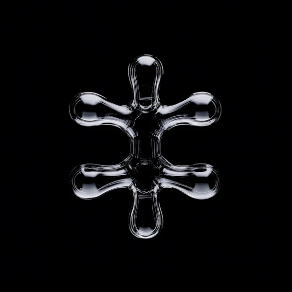 Abstract Glass Star