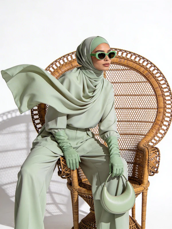 Stylish Green Ensemble
