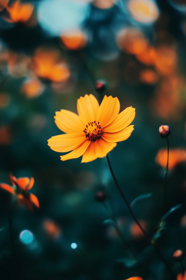 Vibrant Orange Flower
